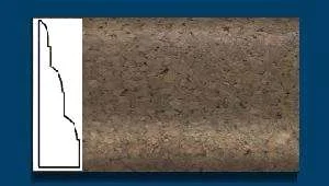Плинтус пробковый ArtCorkDesing С 105 (Колер 7) 18x45x910 мм в Дзержинске