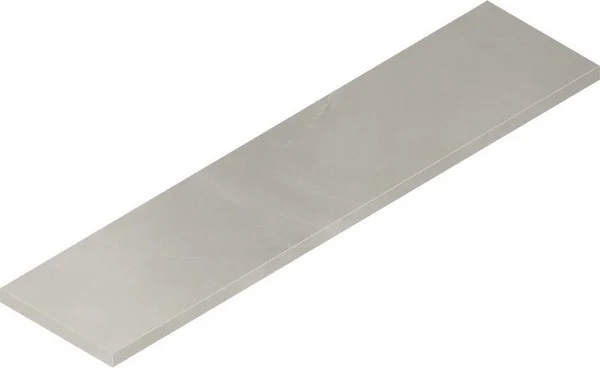 Керамогранит Italon Континуум Сильвер Ступень угловая левая 33х120 (Натуральная) в Дзержинске