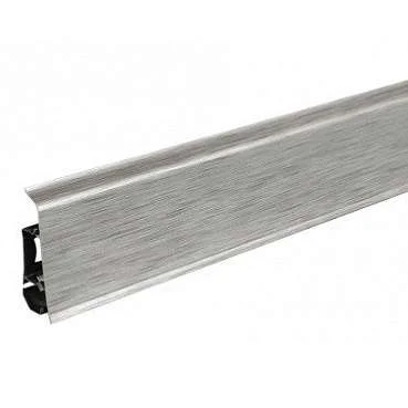 Плинтус пластиковый Arbiton INDO70 17 Алюминий 2,5 м в Дзержинске