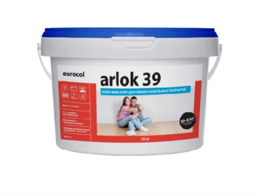 Клей Arlok 39 (10 кг) 150-200 г/м2, фиксатор против сдвигов в Дзержинске