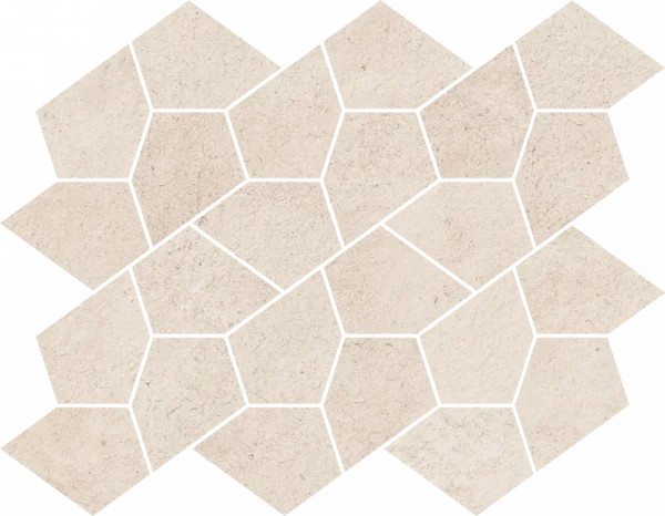 Керамогранит Italon Этернум Сноу Мозаика Калейдо 35.6х27.6 (Натуральная) в Дзержинске