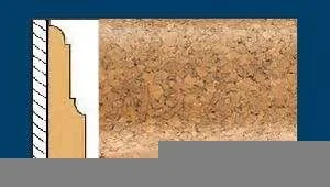 Плинтус пробковый ArtCorkDesing С 103 (Колер 8) 12х65х910 мм в Дзержинске