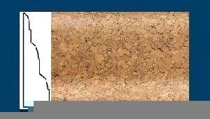 Плинтус пробковый ArtCorkDesing С 105 (Колер 8) 18x45x910 мм в Дзержинске