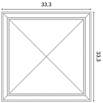 Декоративная панель Orac W123 (33.3x33.3x3.5 см) в Дзержинске