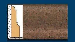 Плинтус пробковый ArtCorkDesing С 103 (Колер 11) 12х65х910 мм в Дзержинске