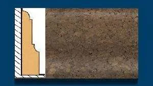 Плинтус пробковый ArtCorkDesing С 103 (Колер 10) 12х65х910 мм в Дзержинске