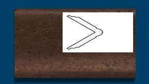 Угол пробковый наружный ArtCorkDesign С 303 Колер 14 в Дзержинске