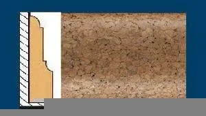 Плинтус пробковый ArtCorkDesing С 103 (Колер 9) 12х65х910 мм в Дзержинске