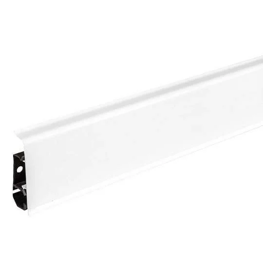 Плинтус пластиковый Arbiton INDO70 01 Белый блеск 2,5 м в Дзержинске