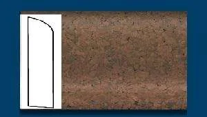 Плинтус пробковый ArtCorkDesing С 106 (Колер 11) 10х60х910 мм в Дзержинске