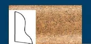 Плинтус пробковый ArtCorkDesing С 102 (Колер 8) 20x40x910 мм в Дзержинске