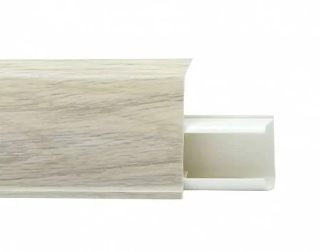 Пластиковый плинтус Royce №526 Дуб Орегон (55х23х2200мм) в Дзержинске