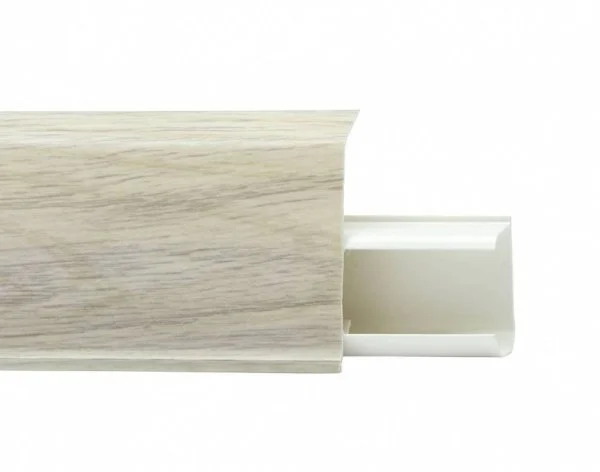 Пластиковый плинтус Royce №526 Дуб Орегон (55х23х2200мм) в Дзержинске