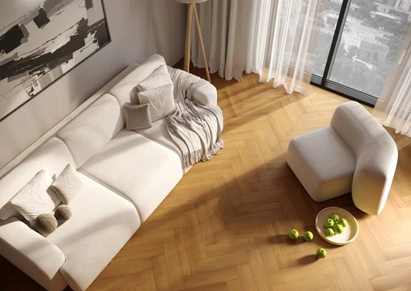 Паркетная доска Quartz Parquet Штучный паркет Тик Южноамериканский 44-400-71 в Дзержинске