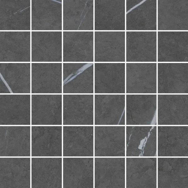 Керамогранит Italon Метрополис Империал Блэк Мозаика 30х30 (Натуральная) в Дзержинске