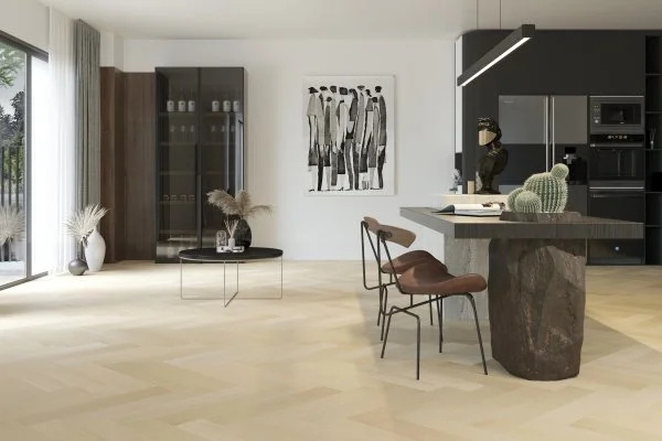 Паркетная доска Quartz Parquet Английская Ёлка Дуб Испанский 33-404 в Дзержинске