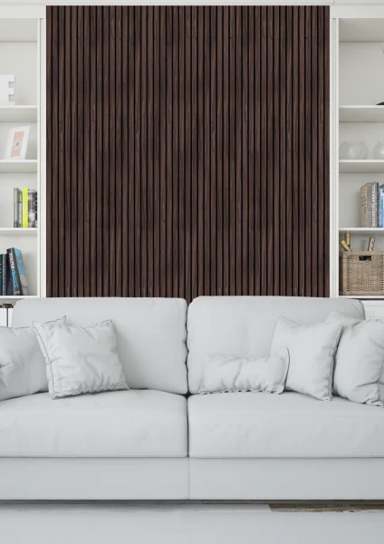 Декоративная панель для стен HiWood LV124 BR395K (120х12х2700мм) в Дзержинске