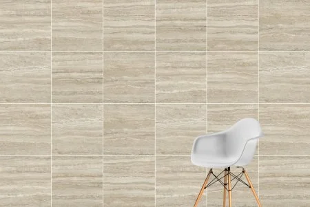 Керамогранит Vitra CityStone Травертин Линейный 60х60 (Натуральная и Реттифицированная) в Дзержинске