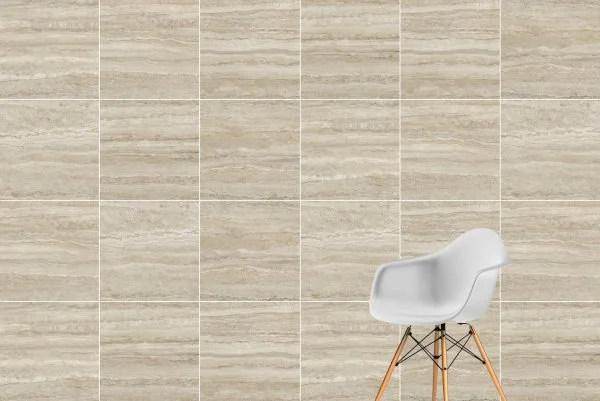 Керамогранит Vitra CityStone Травертин Линейный 60х60 (Натуральная и Реттифицированная) в Дзержинске