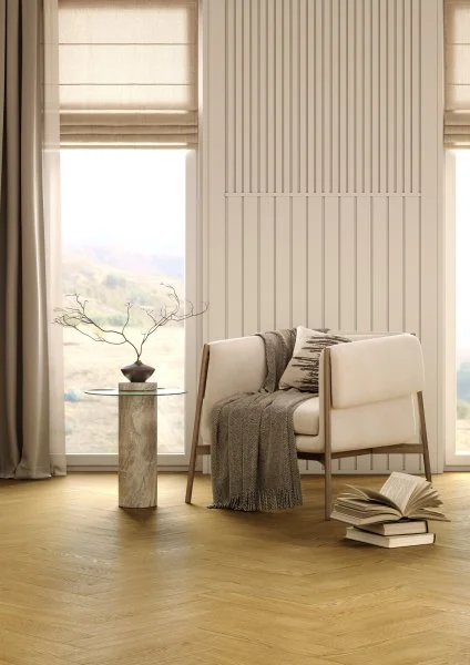 Паркетная доска Quartz Parquet Штучный паркет Дуб Рейн 44-33429 в Дзержинске