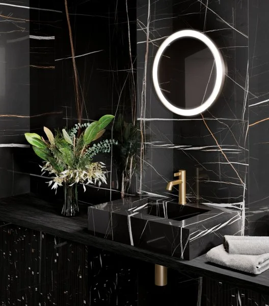 Керамогранит Italon Шарм Делюкс Сахара Нуар 80х80 (Натуральная и реттифицированная) в Дзержинске