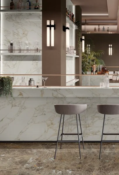 Керамогранит Italon Шарм Делюкс Арабескато Уайт 80х160 (Люкс и реттифицированная) в Дзержинске