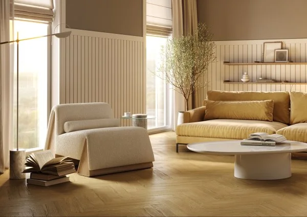 Паркетная доска Quartz Parquet Штучный паркет Дуб Рейн 44-33429 в Дзержинске