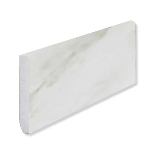 Кварцевый плинтус Fargo 6089-1 Белый Мрамор 80х11х2200 мм в Дзержинске
