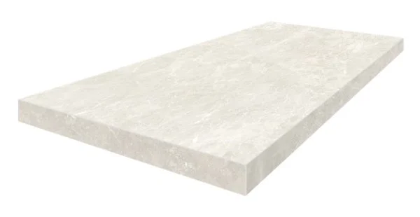 Керамогранит Coliseum Да Винчи Уайт Ступень угловая левая (Натуральный, 33х60) в Дзержинске