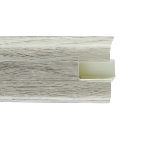 Пластиковый плинтус Royce №822 Дуб Альба (58х22х2200мм) в Дзержинске
