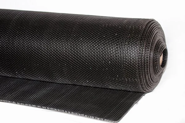 Грязезащитное рулонное покрытие ЗигЗаг Черный 5 мм (0,9 м) Китай в Дзержинске