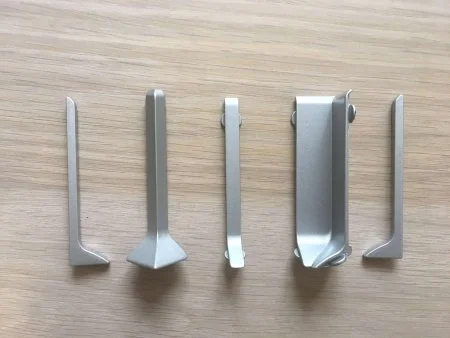 Заглушки для плинтуса ЭлитПроф Плоский 100 (Алюм) в Дзержинске