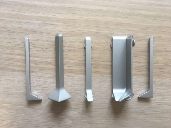 Соединитель для плинтуса ЭлитПроф Плоский 100 (Алюм) в Дзержинске