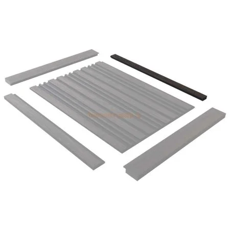 Финишный молдинг LF124B BR395K левый декорированный (31х12х2700мм) в Дзержинске