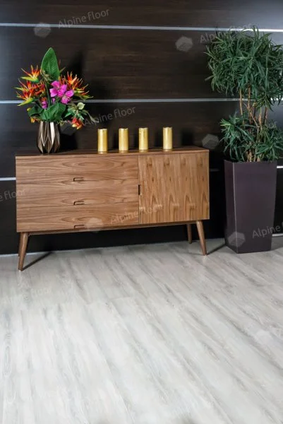 Кварц-виниловая плитка Alpine Floor Easy Line Дуб Снежный ЕСО 3-14 3 мм. 43 класс в Дзержинске