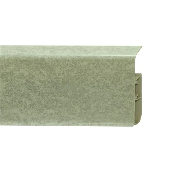 Пластиковый плинтус Royce №339 Мрамор Светлый (80х24х2200мм) в Дзержинске