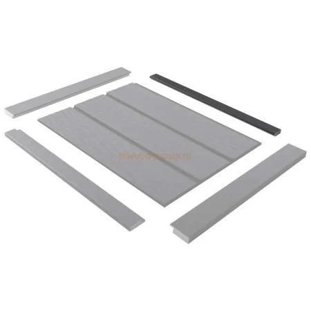 Финишный молдинг LF124B GR15K левый декорированный (31х12х2700мм) в Дзержинске