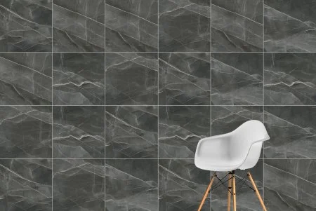 Керамогранит Vitra SityMarble Калакатта Блэк 60х60 (Лаппатированная и Реттифицированная) в Дзержинске