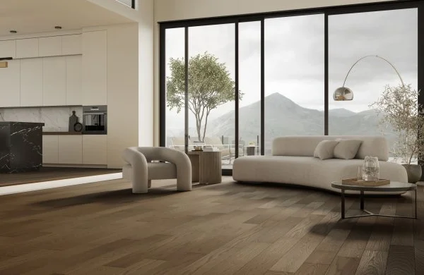 Паркетная доска Quartz Parquet Классик 7 мм Дуб Брауни 413 в Дзержинске