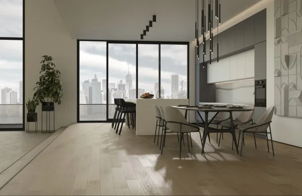 Паркетная доска Quartz Parquet Классик 7 мм Дуб Австрийский 418 в Дзержинске