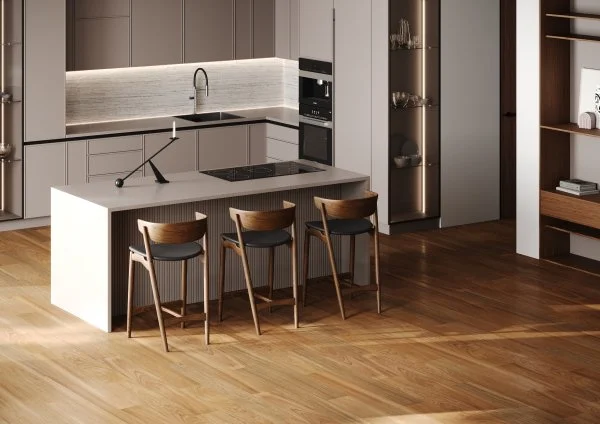 Паркетная доска Quartz Parquet Классик 7 мм Дуссия Африканская 550-63 в Дзержинске