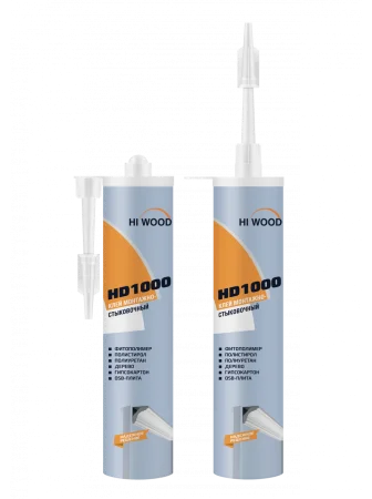 Монтажно-стыковочный клей HiWood HD1000 Белый 280 ml в Дзержинске