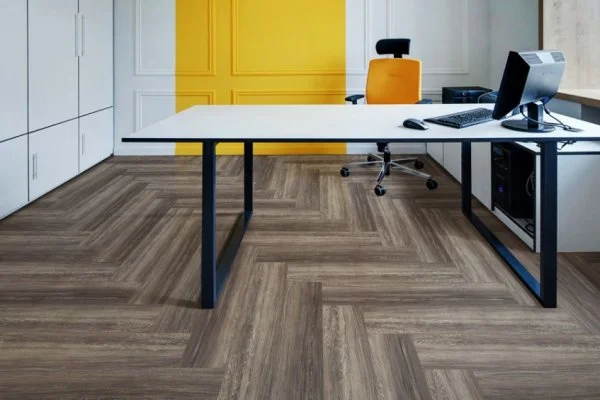 Виниловый пол Floor Factor Herringbone Brushed Smoke Oak в Дзержинске