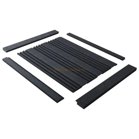 Финишный молдинг LF124A BK114K правый декорированный (42х12х2700мм) в Дзержинске