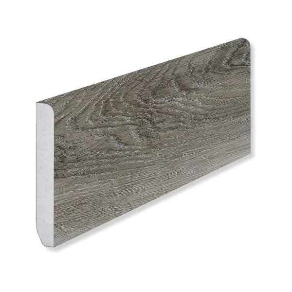 Кварцевый плинтус Fargo 366-1B Дуб Рустик Серый градиент 80х11х2200 мм в Дзержинске