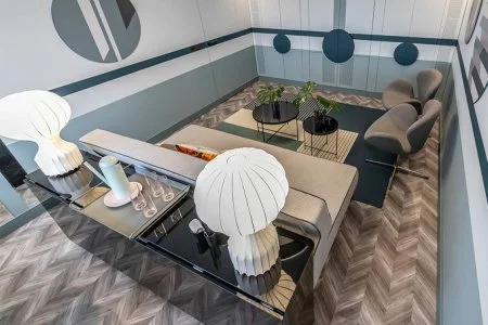 Пробковое покрытие CorkStyle Chevron Silver в Дзержинске