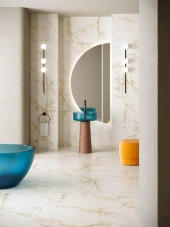 Керамогранит Coliseum Канова Уайт 60х60 (Натуральный и Реттифицированный) в Дзержинске