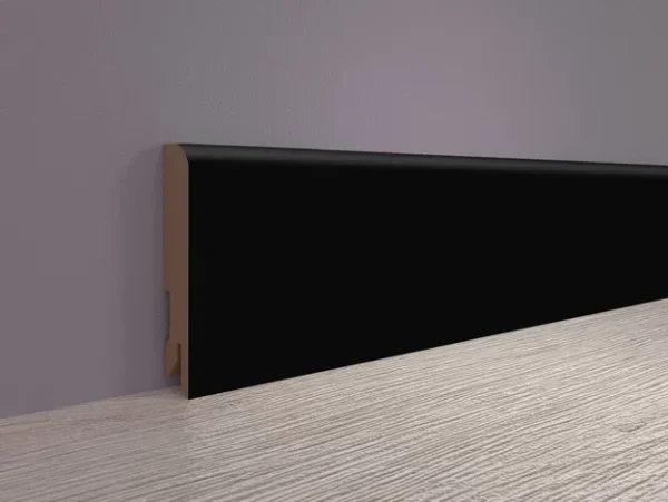 Плинтус MDF Bonkeel 24032 Чёрный Софт (100х16х2400 мм) в Дзержинске