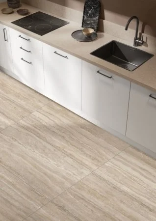 Керамогранит Vitra CityStone Травертин Линейный 60х120 (Натуральная и Реттифицированная) в Дзержинске