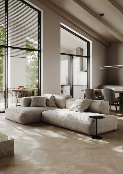 Паркетная доска Quartz Parquet Штучный паркет Дуб Пряная Ваниль 44-1258-05 в Дзержинске